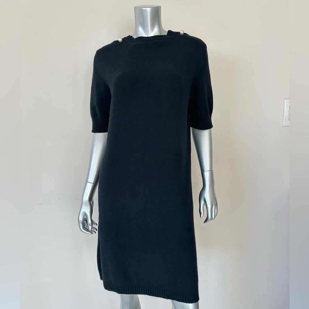 CHANEL cashmere women dress size 46FR or 12 US Authentic Retail 3200$